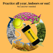 Load image into Gallery viewer, Composite Xelerator Fastpitch Softball Pitching Training Tool with Premium Leather Ball - Made in USA