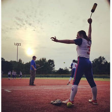 Load image into Gallery viewer, Composite Xelerator Fastpitch Softball Pitching Training Tool with Premium Leather Ball - Made in USA